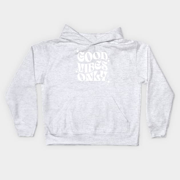 Good vibes only Kids Hoodie by Polynesian Vibes